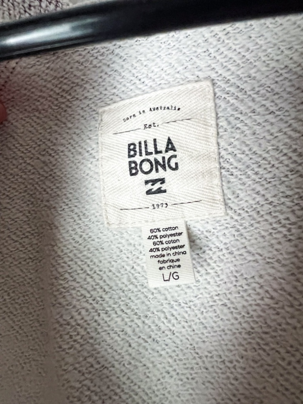 Billabong California Love Hoodie | Boho Surf Skater Beachy Graphic Pullover - Picture 5 of 5